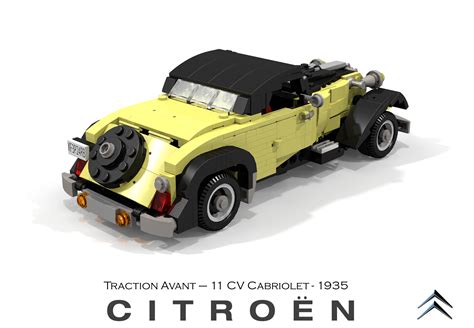 Brickshelf Gallery Citroen Traction Avant Cv Cabriolet Png