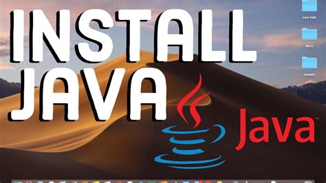 How To Install Java On Mac 2020 Install Java Jdk On Macos