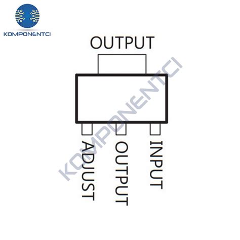 Lm A Ayarlanabilir Lineer Voltaj Reg Lat R Sot Komponentci