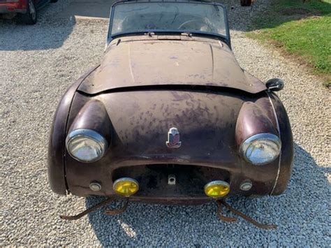 1957 Small Mouth Triumph TR 3 Barn Find For Sale Photos Technical