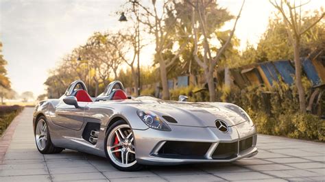 mercedes slr mclaren stirling moss   wild modern supercar