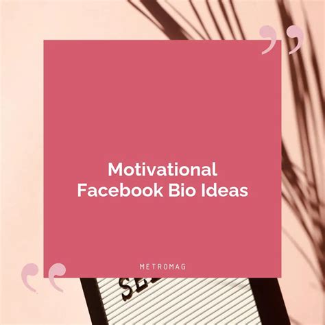 [UPDATED] Bio Ideas - 422+ Facebook Bio Ideas To Make Your Profile ...