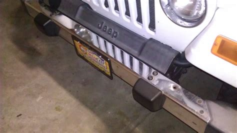 Can I paint my stock chrome front bumper? | Jeep Enthusiast Forums