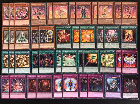 Yugioh Custom Dark Magician Girl Deck Chocolate Kiwi Berry - Etsy