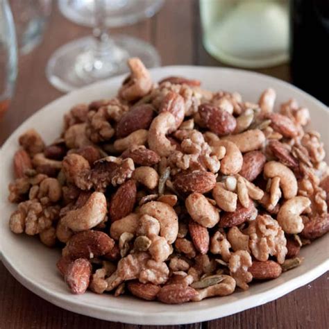 Sweet And Spicy Roasted Nuts Punchfork