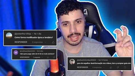 Respondendo Inscritos Fortnite Salve O Mundo Youtube