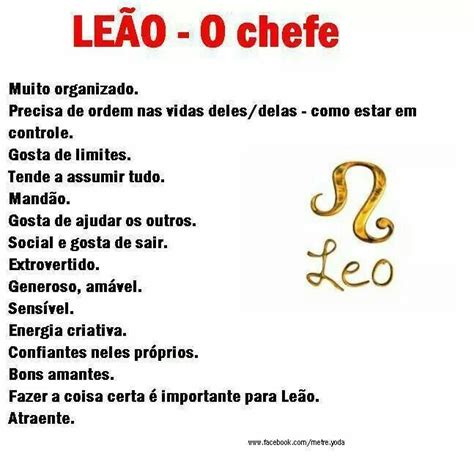 Essa é A Melhor Descrição Que Já Encontrei Signo De Leão Signos Do