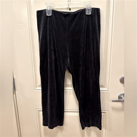 J Jill Pants Jumpsuits Jjill Pure Jill Pull On Velvet Pants Size