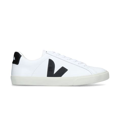 Veja White Leather Esplar Sneakers Harrods Uk