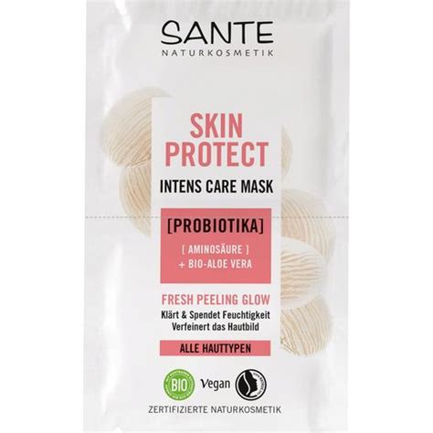 SANTE Skin Protection Sofort Beruhigende Maske 8 Ml Ecco Verde