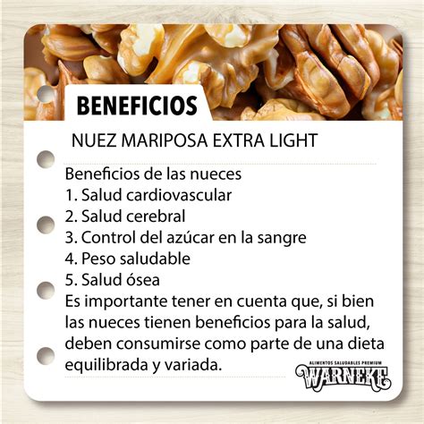 Nuez Mariposa Extra Light Premium X G Mayorista Frutos Secos