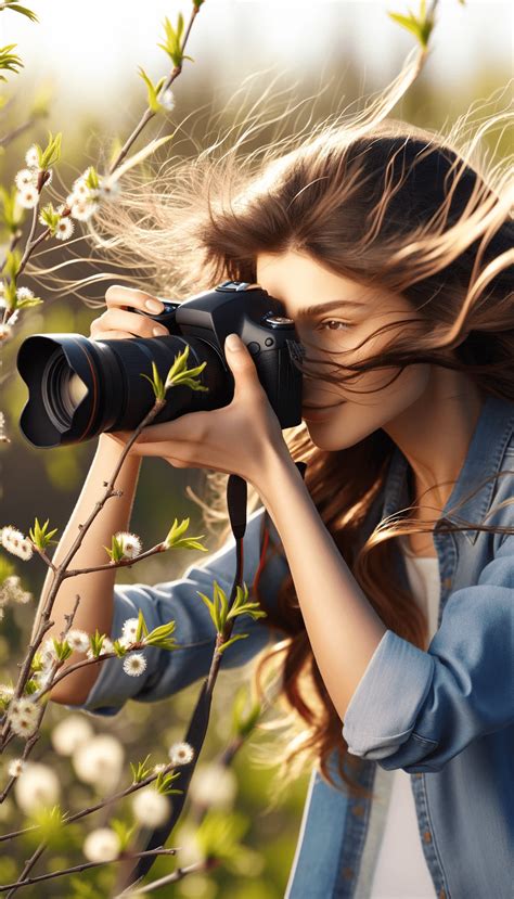 Fotografieren und Filmen von bewegten Ästen und Blumen bei Wind ganz