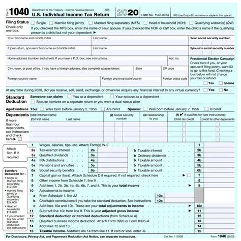 1040 Form 2022 | Example Calendar Printable