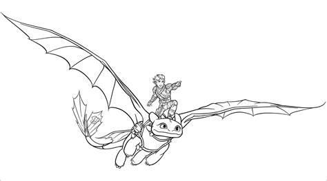 How To Train Your Dragon Coloring Pages Coloringbay