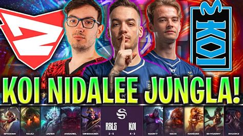 Koi Saca Nidalee Jungla En Superliga Épico Rbls Vs Koi Resumen