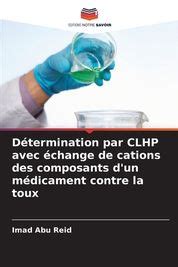 D Termination Par CLHP Avec Change De Cations Des Composants D Un M