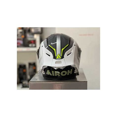 Airoh Gp S Rush Weiss Helm