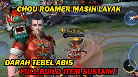 Belajar Chou Skin Elite Epic Dragon Boy Skill Sulit Mobile Legends