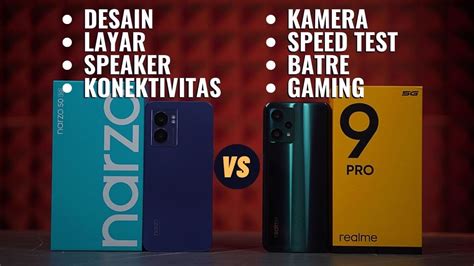 Realme Narzo 50 5G Vs Realme 9 Pro 5G Perbandingan Mediatek Dan