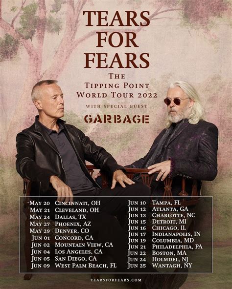 Tears For Fears Tour 2025 Ticket Prices - Suki Serene