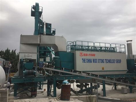 High Integration T Full Mobile Asphalt Plant Intermittent Compulsory