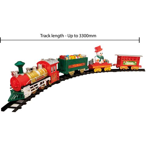 Battery Operated Christmas Train Set