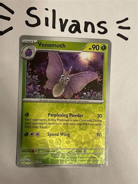 Venomoth Reverse Holo Mew Englisch Kaufen Auf Ricardo