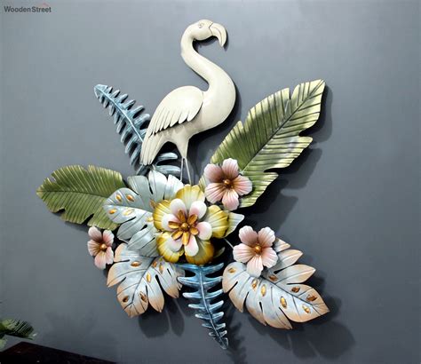 Buy Flamingo Metal Wall Art Online in India at Best Price - Modern Wall ...