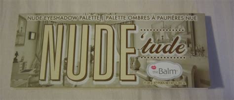 My Makeup Issues Thebalm Nude Tude Nude Eyeshadow Palette Review