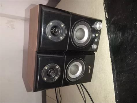 Busca Parlante Genius Sp Hf A Negro Y Madera V A La Venta En