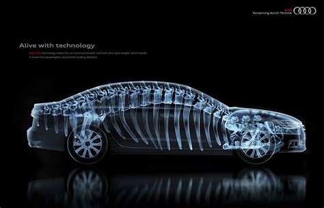 Audi Anatomy: Alive with technology on Behance