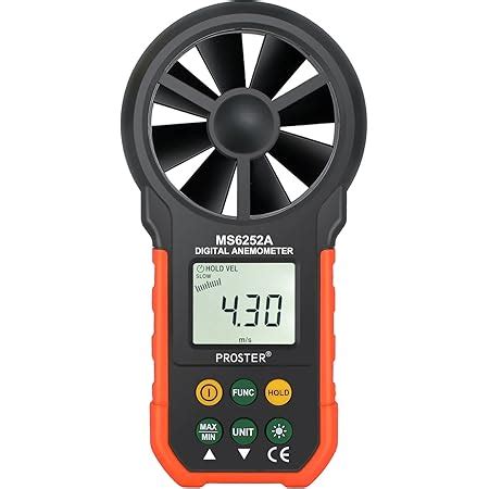 Amazon Pro Hvac Anemometer Handheld Cfm Meter Wind Speed Meter