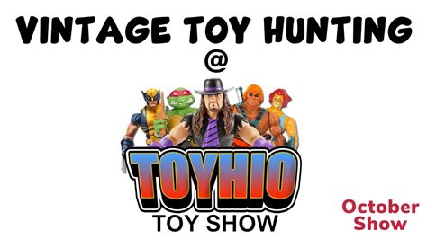 Vintage Toy Hunting Toyhio Toy Show October Show Ohio For Motu Ninja