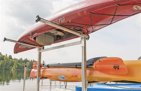 Dock Storage Racks For Canoes Kayaks And Other Crafts The Dock Doctors