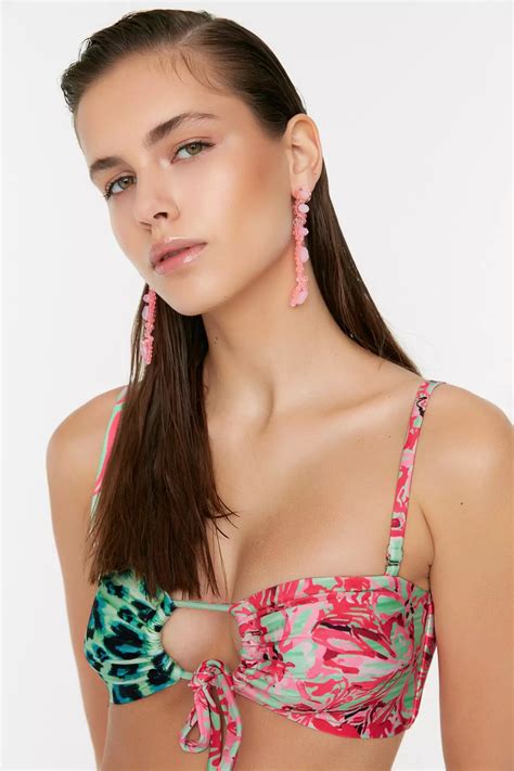 Buy Trendyol Color Block Bikini Top 2024 Online ZALORA Philippines