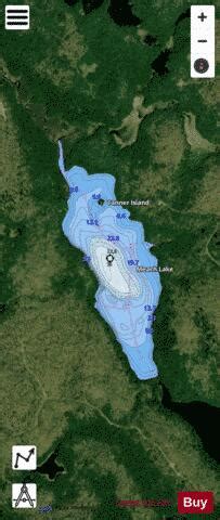 Meach Lake Fishing Map | Nautical Charts App