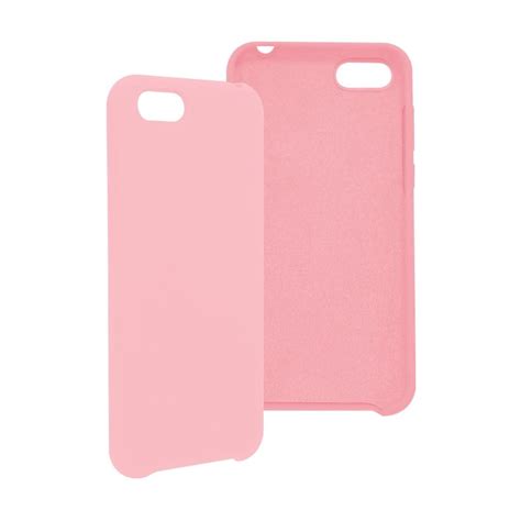 FUNDA GHIA DE SILICON COLOR ROSA CON MICA PARA HUAWEI Y5HUA Y5 S1 P