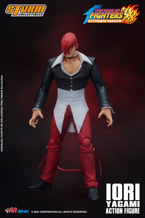 King Of Fighters 98 Iori Yagami Figure By Storm Collectibles The