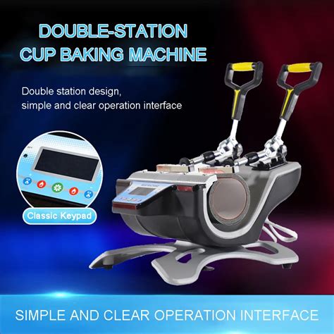 ST 210 Double Station Mug Press Machine Sublimation Heat Press Machine