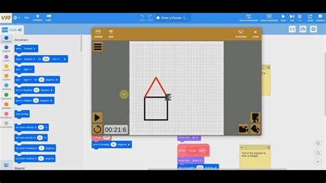 Draw A House Vexcode Youtube