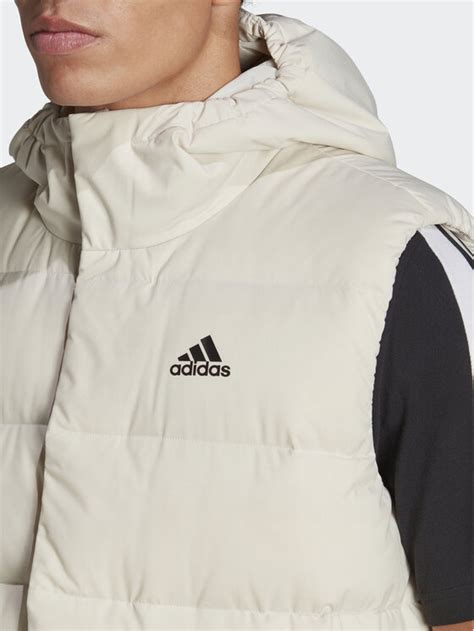 Adidas Gilet Helionic He1462 Beige Regular Fit Modivofr