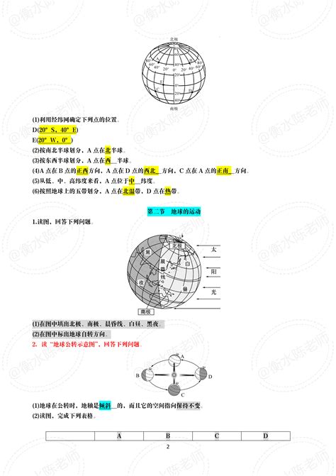 人教版七上地理【填图题】期末考试试卷必出原题做完放心1分不丢 哔哩哔哩