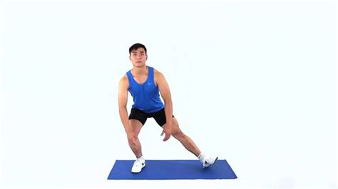 How To Do A Side Lunge Adductor Stretch YouTube