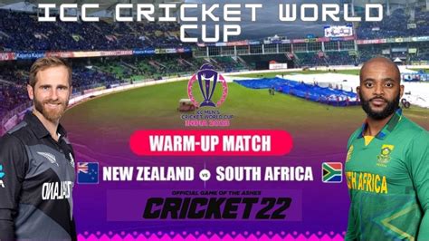 Watch New Zealand Vs South Africa Icc Cricket World Cup Warm Up Match