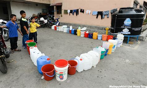 Syabas Water Supply Disruption To Last Until Weekend