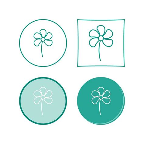 Small flowers Vector Icon 25115113 Vector Art at Vecteezy