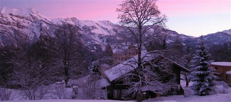 Winter Schweibenalp Schweibenalp Zentrum Der Einheit