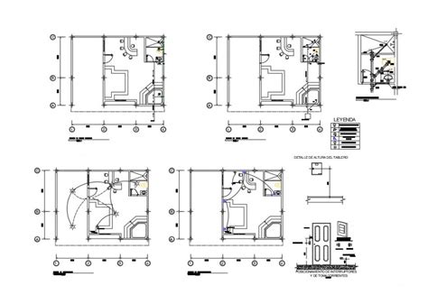 2d Layout Plan Of A Building With Electrical Installation Detail Autocad File Electrical Cad