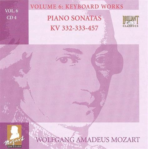 Mozart Piano Sonatas KV 332 333 457 Klara Wurtz CD Album