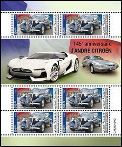 Stamp Citro N Traction Avant Djibouti Andr Citro N Col Dj